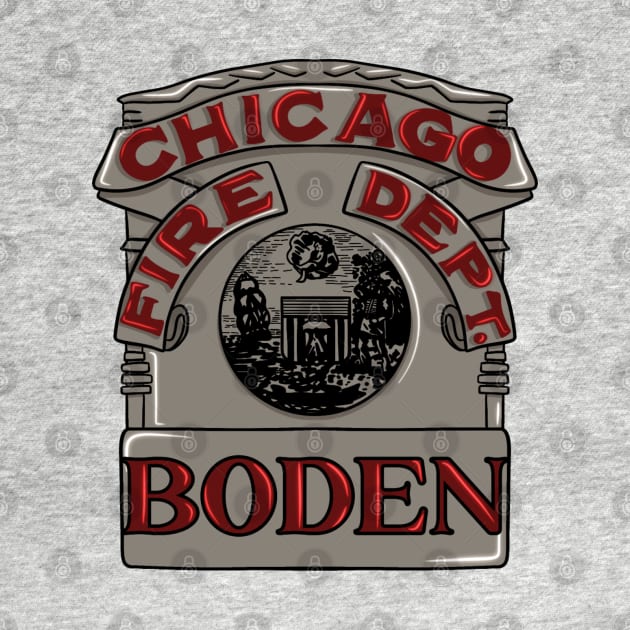 Wallace Boden | Chicago Fire Badge by icantdrawfaces